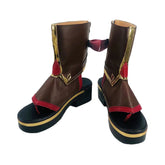Genshin Impact Kuki Shinobu Cosplay Shoes for Anime Conventions and Performances - Halloweez